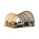 Unopiù Wave Pergola Sonnenschutz Sonnenschutz / Pergolas Stadtmöblierung
