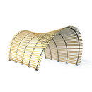 Unopiù Wave Pergola Sonnenschutz Sonnenschutz / Pergolas Stadtmöblierung