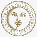 Ceramica Bardelli Soli e Lune Oro 3B Keramik Keramik/Ton: Wandfliesen Wandfliesen