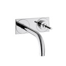 Axor Uno Einhebel-Waschtischmischer Unterputz mit Platte und Auslauf 165 mm Wandmontage DN15 Hansgrohe