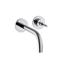 Axor Uno Einhebel-Waschtischmischer Unterputz mit Rosetten und Auslauf 225 mm Wandmontage DN15 Hansgrohe