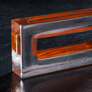 Poesia Monoforo orange Séparation espace Systèmes de cloisonnement Travaux d'architecture intérieure Verre Verre: briques de verre Verre: systèmes de cloisonnette Verre: verre coloré Verre: verre décoratif