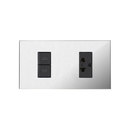Luxonov Paris CH chrome miroir Elektroinstallationen Steckdosen