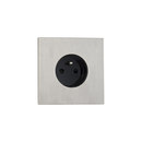 Luxonov Siam NB nickel brassé Electrical systems Socket outlets