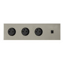 Luxonov Siam NB nickel brassé Electrical systems Multimedia Multimedia ports Socket outlets