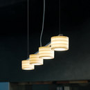 Steng Licht Tjao Zip Pendant light Iluminación LED Lámparas de suspensión