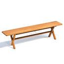 Weishäupl Cross Bench 180 Garden seating