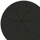 Artisan Nota Rug Dark Grey Round Moquette / Tappeti