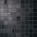 Atlas Concorde Sublime Ebony Mosaic Square Keramik Keramik/Ton: Mosaike Wandmosaike