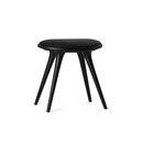 mater Low Stool black stained hardwood 44 Sitzmöbel Wartemöbel / Loungemöbel