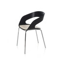 Plycollection Chat chair Black stained oak Asientos Gastronomía Sillas de colectividad