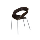 Plycollection Chat chair Wenge Gastronomy Seating Swivel chairs
