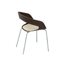 Plycollection Chat chair Wenge Bürostühle / Drehstühle Gastronomie Sitzmöbel Sitzmöbel / Sitzsysteme