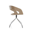 Plycollection Chat chair Oak Gastronomy Seating Swivel chairs