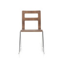 Plycollection Finestra chair Walnut Conférence / Réunion Espace d'attente / Lounge Sièges