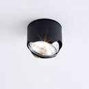 Wever & Ducré Solid recessed QR111 black Plafonniers Plafonniers à encastrer Spots
