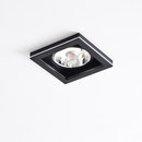 Wever & Ducré Cocoz square HIR-CE111 black Ceiling-mounted lights Recessed ceiling lights Spotlights