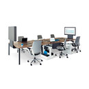 Steelcase FrameOne Bench with media:scape AV furniture Conference / Meeting Office workstations