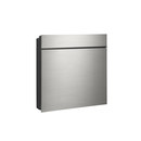 Serafini Flat Wide stainless steel letterbox