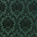 ASANDERUS Textile Wallcoverings Classico 209025 Leda Emerald Wallcoverings / Wallpaper