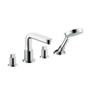 Hansgrohe Metris S Set de finition Mélangeur 4 trous pour montage sur bord de baignoire Hansgrohe