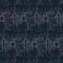 Sabine Röhse I do not like | Buchstaben Bespoke fabrics Curtain fabrics Decorative fabrics Room acoustics Sound absorption Wall fabrics Wallcoverings / Wallpaper