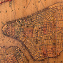 B+N Industries Vintage Maps Wall panels