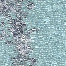 Maya Romanoff Corp. Beadazzled Leaf™ Aqua Leaf Papeles pintados