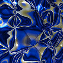 Lumigraf Alchemy Blue Gold Pannelli per pareti Plastica / Materiali sintetici Plastica: lastre solide