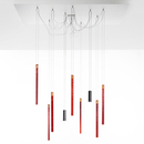 Ingo Maurer Flying Flames red