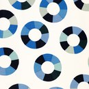 LULU DK Color Wheel Ocean Decorative fabrics