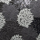Artistic Tile Estrella Silver Blend Glass Mosaic Mosaici per pareti