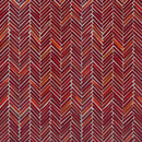 Artistic Tile Hip Herringbone Red Hot Mama Glass Mosaic Wall mosaics