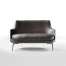 Flexform Zweisitzersofa/ Nierensofa Sitzmöbel Wartemöbel / Loungemöbel