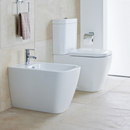 DURAVIT Happy D.2 - Toilet, Bidet, close-coupled WC