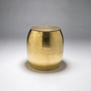 Karen Chekerdjian Pouf stool | side table Seating Tables