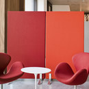 Rosso TP30 WOOL Panel Acustica Complementi Fonoassorbimento Pannelli di appoggio Sedute per esterno Separazione ambienti