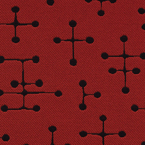Small Dot Pattern 007 Red Maharam