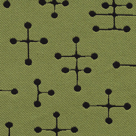 Small Dot Pattern 009 Green Maharam