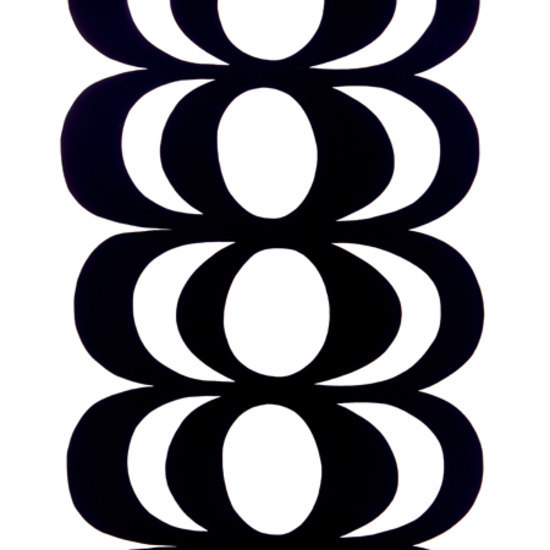 Kaivo black/white interior fabric Marimekko