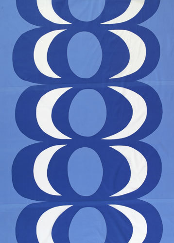 Kaivo blue interior fabric Marimekko