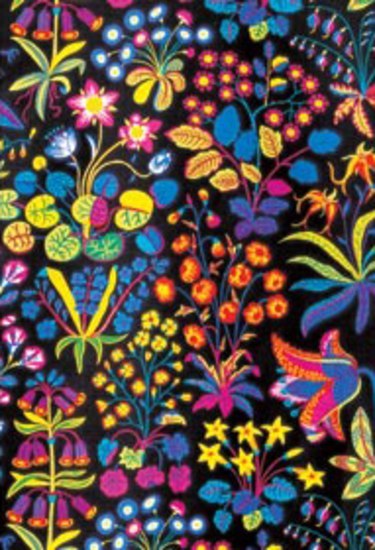 Below the Equator Linen black Svenskt Tenn