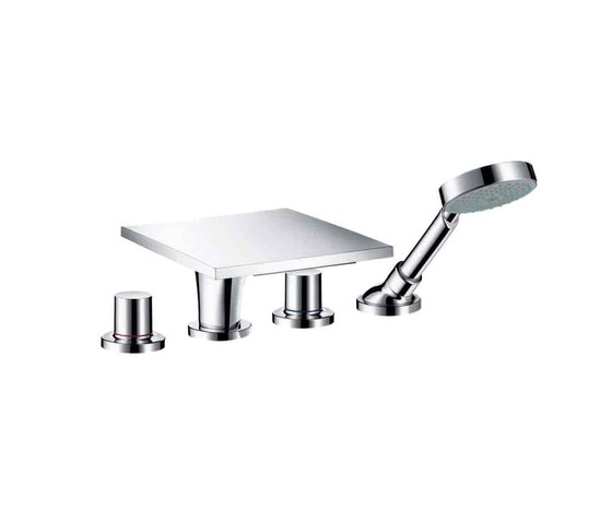 Axor Massaud 4-Hole Rim-Mounted Bath Mixer Hansgrohe