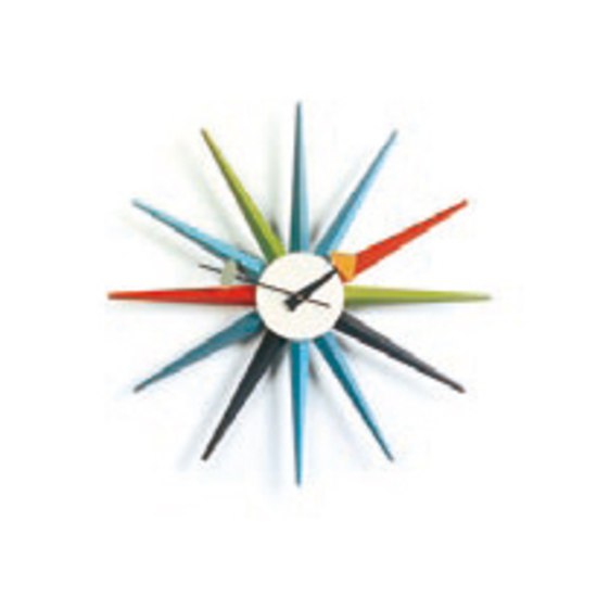 Sunburst Clock Vitra Inc. USA