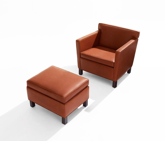 Krefeld™ lounge chair/ottoman Knoll International