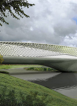 Zaragoza Bridge Pavillon Rieder
