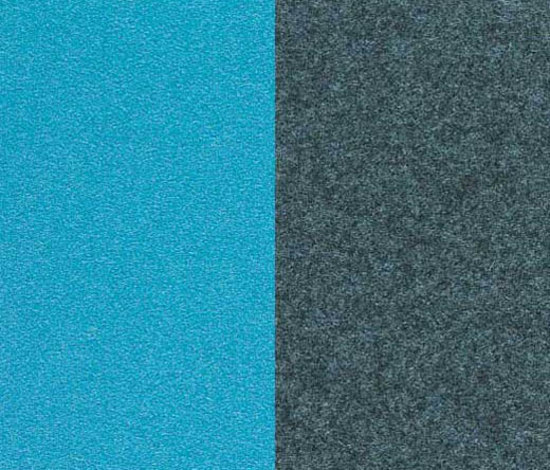 duo 1 azure blue - laguna black melange acousticpearls