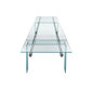 Stilt Glass extendable table