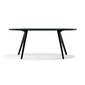Katana oval black table
