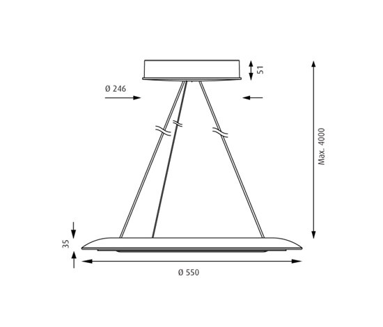 F+P 550 LED Louis Poulsen